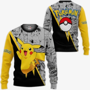 Pikachu Sweatshirt Custom Anime Mix Manga Pokemon