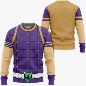 JJBAs Costume Sweatshirt Gyro Zeppeli Anime