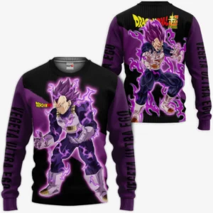 Dragon Ball Vegeta Ultra Ego Sweatshirt Shirts Printed For DBS Fans