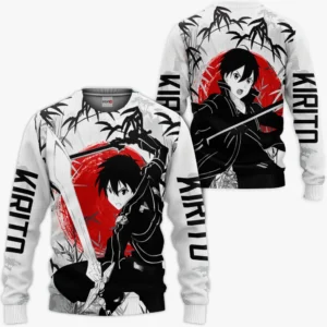 Kirito Shirts Merch Custom Sword Art Online Anime Japan Style