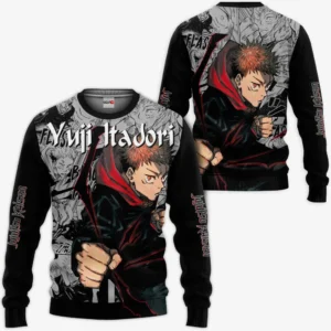 Yuji Itadori Sweatshirt Custom Anime Manga Style