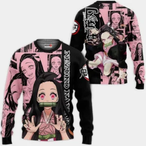 Nezuko Kamado Sweatshirt Custom Anime Manga Style