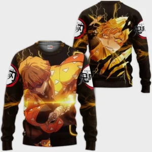 Zenitsu Agatsuma Sweatshirt Custom Anime Shirts