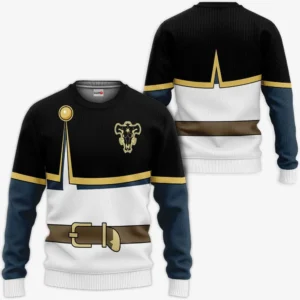 Black Bull Asta Costume Sweatshirt Shirt Black Clover Anime