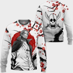 Red-Haired Shanks Sweatshirt Custom Japan Style Anime Shirt