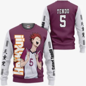 Shiratorizawa Satori Tendo Sweatshirt Uniform Costume