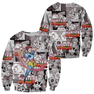 Hisoka HxH Shirt Sweater HxH Anime Sweatshirt Manga