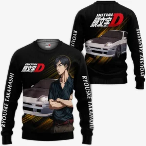 Ryouske Takahashi Sweatshirt Initial D Custom Anime