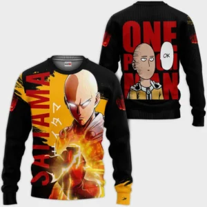 Saitama Sweatshirt Funny and Cool OPM Anime