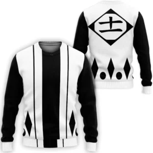 Kenpachi Zaraki Anime Sweatshirt Costume For Bleach Fans