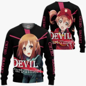 Chiho Sasaki Sweatshirt The Devil is a Part-Timer Custom Anime