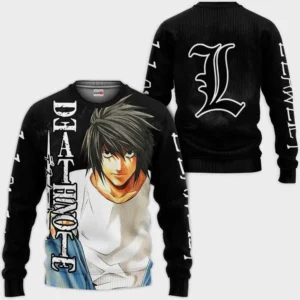 L Lawliet Shirts Merch Custom Anime Merch