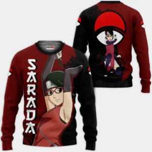 Sarada Uchiha Shirts Merch Custom BRT Anime