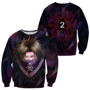 Feitan Shirts Merch Custom HxH Anime Sweatshirt