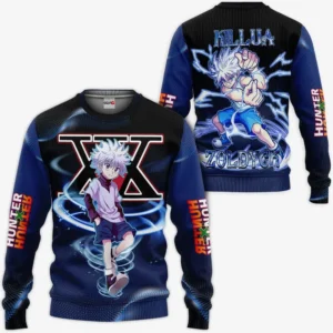 Killua Zoldyck Shirts Merch Custom Anime HxH Perfect Gift Idea