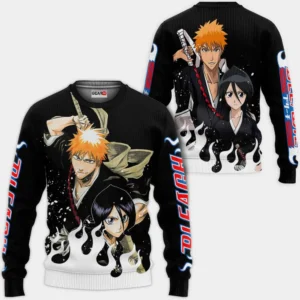 Ichigo and Rukia Shirts Merch Custom BL Anime Valentine's Gifts