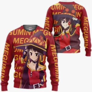 Megumin Sweatshirt KonoSuba Custom Anime For Fans