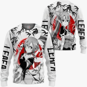 Leafa Shirts Merch Custom Sword Art Online Anime Japan Style