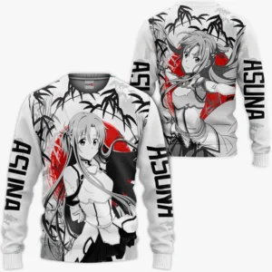 Asuna Shirts Merch Custom Sword Art Online Anime Japan Style