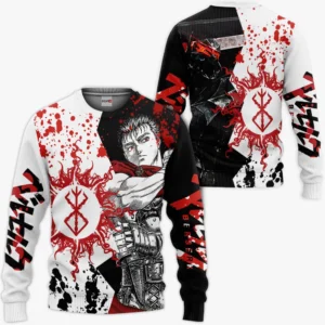 Guts Sweatshirt Berserk Custom Anime Perfect Gift Idea For Fans