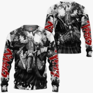 The Skull Knight Sweatshirt Berserk Custom Anime Gift For Fans