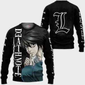 L Lawliet Shirts Merch Custom Anime Merch Gift For Fans