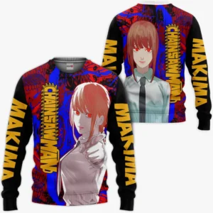 Makima Shirts Merch Custom Chainsaw Man Anime For Fans