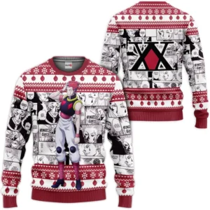 HxH Hisoka Custom Anime Ugly Christmas Sweater