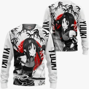 Yuuki Shirts Merch Custom Sword Art Online Anime Japan Style