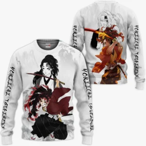 Yoriichi Tsugikuni Sweatshirt Kimetsu Custom Anime
