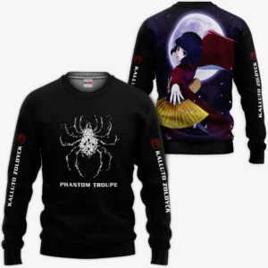 Kalluto Zoldyck Phantom Troupe Shirts Merch Custom HxH Anime
