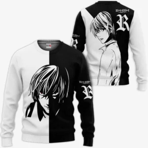Light Yagami Shirts Merch Custom Shirt Anime