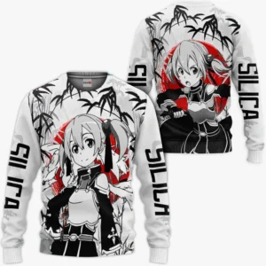 Silica Shirts Merch Custom Sword Art Online Anime Japan Style