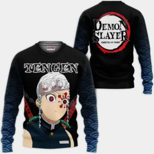 Tengen Uzui Funny Face Sweatshirt Custom Anime