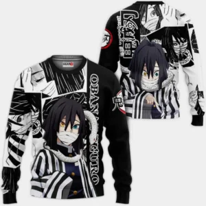 Obanai Iguro Sweatshirt Custom Anime Manga Style