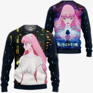 Naitou Suzu Belle Sweatshirt Custom Ryuu to Sobakasu no Hime Anime