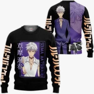 Souma Hatsuharu Sweatshirt Custom Fruits Basket Anime