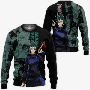 Maki Zenin Sweatshirt Custom Anime Manga Style