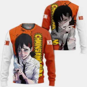Kobeni Higashiyama Sweatshirt Custom Chainsaw Man Anime