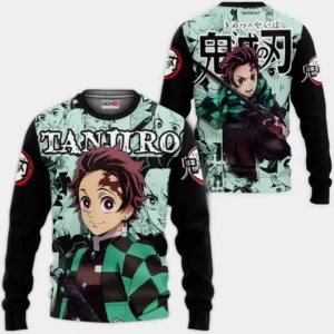 Tanjiro Kamado Sweatshirt Custom Anime Manga Style