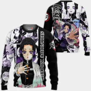 Shinobu Kocho Sweatshirt Custom Anime Manga Style