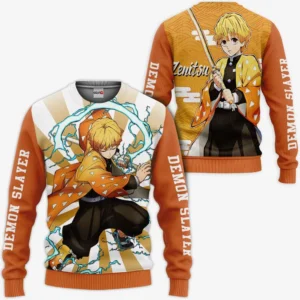 Zenitsu Agatsuma Sweatshirt Custom Anime Sweatshirt Shirts