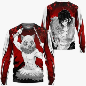 Inosuke Sweatshirt Custom Anime Japan Art