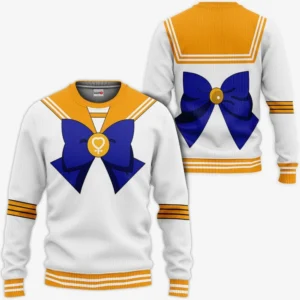 Sailor Venus Uniform Costume Sweatshirt Shirt Sailor Moon Anime