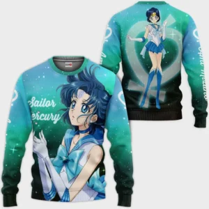 Sailor Mercury Ami Mizuno Sweatshirt Sailor Moon Anime