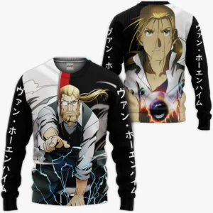 Hohenheim Van Sweatshirt Custom Fullmetal Alchemist Anime