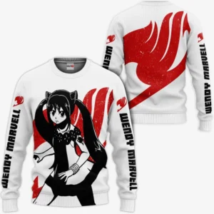 Wendy Marvell Sweatshirt Silhouette Anime Shirts