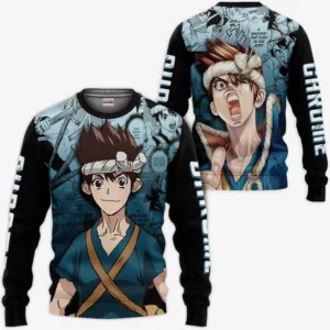 Dr Stone Chrome Sweatshirt Shirts Anime