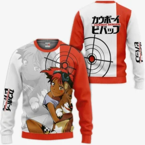 Cowboy Bebop Edward Wong Hau Pepelu Tivrusky IV Sweatshirt Custom Anime