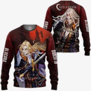 Castlevania Alucard Sweatshirt Anime Merch Stores